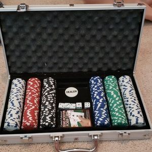 Poker chip set